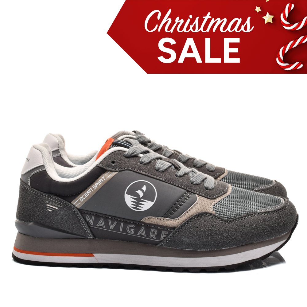 Navigare szürke sportcipők nsbham413905