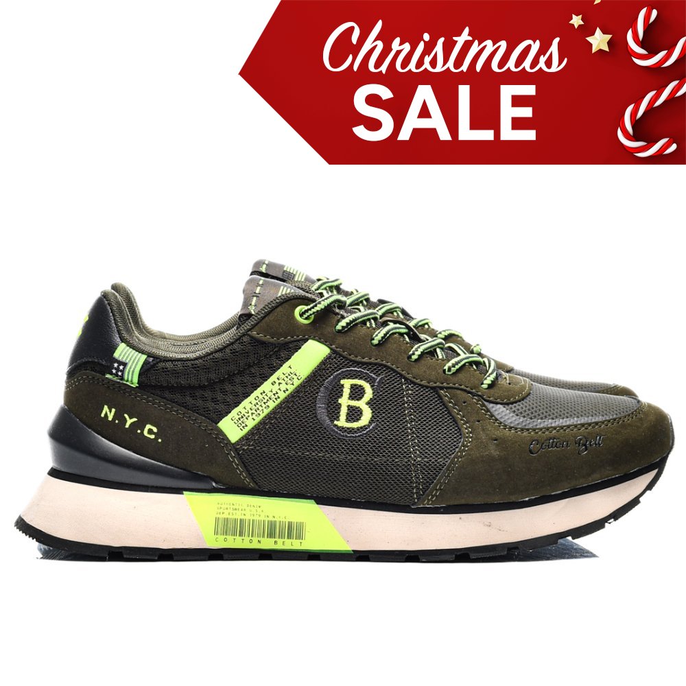 Cotton belt khaki sportcipők csbhbm123500