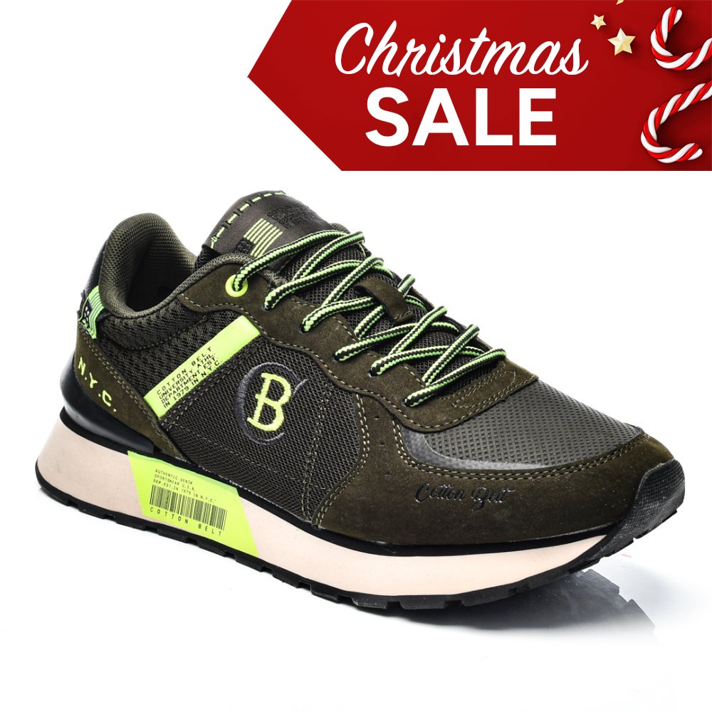 Cotton belt khaki sportcipők csbhbm123500