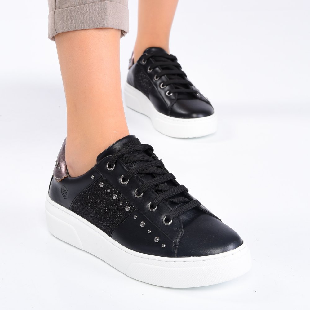 Lumberjack fekete sportcipők msbhony-1fx