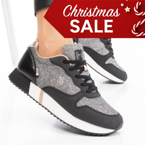 Us polo assn fekete sportcipők tsbhyna001