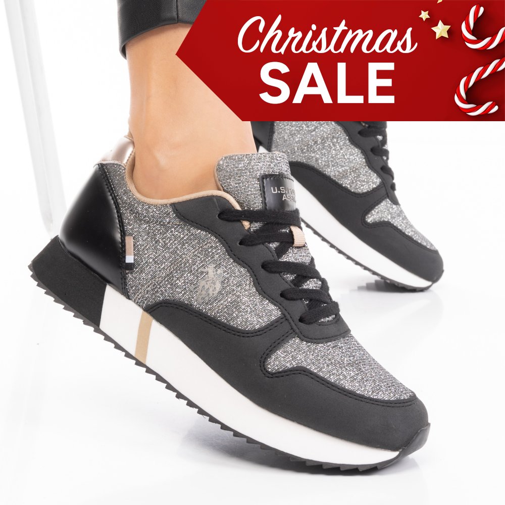 Us polo assn fekete sportcipők tsbhyna001