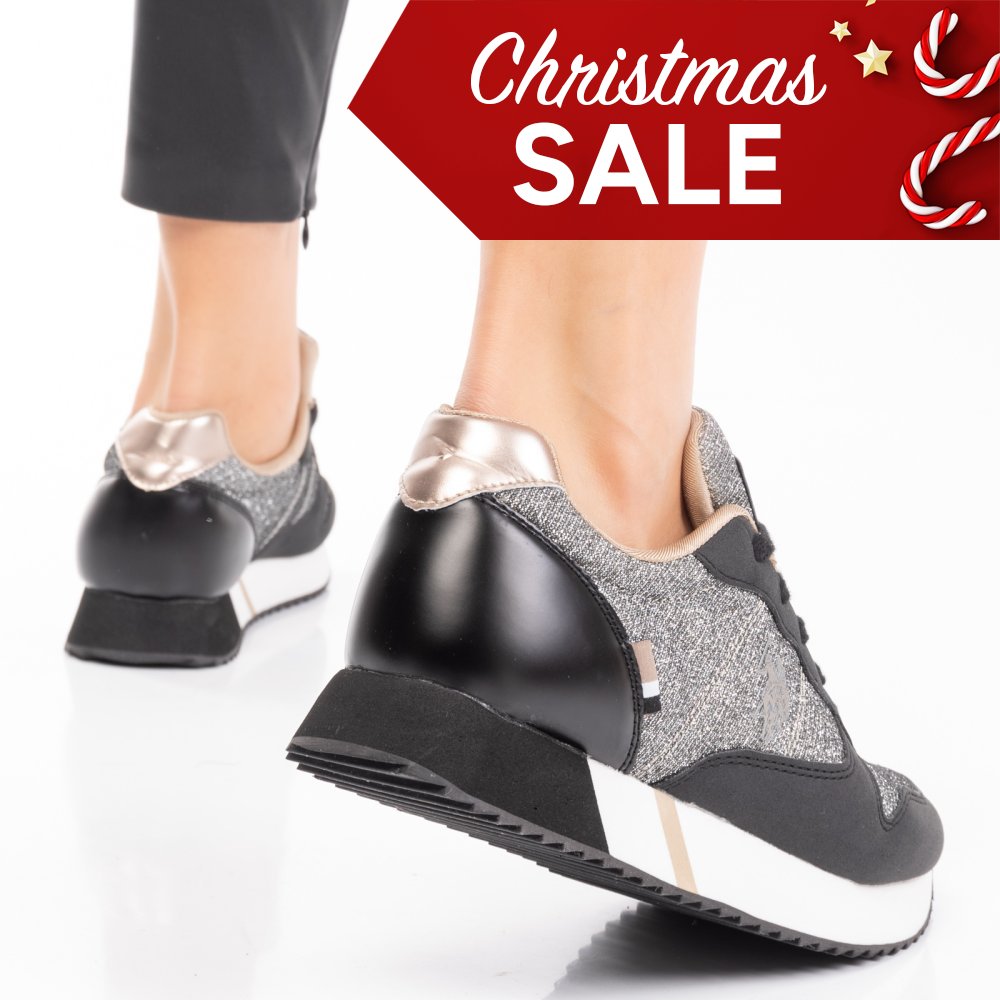 Us polo assn fekete sportcipők tsbhyna001