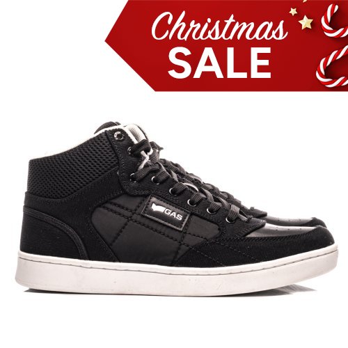 Gas fekete sportcipők gsbham214161