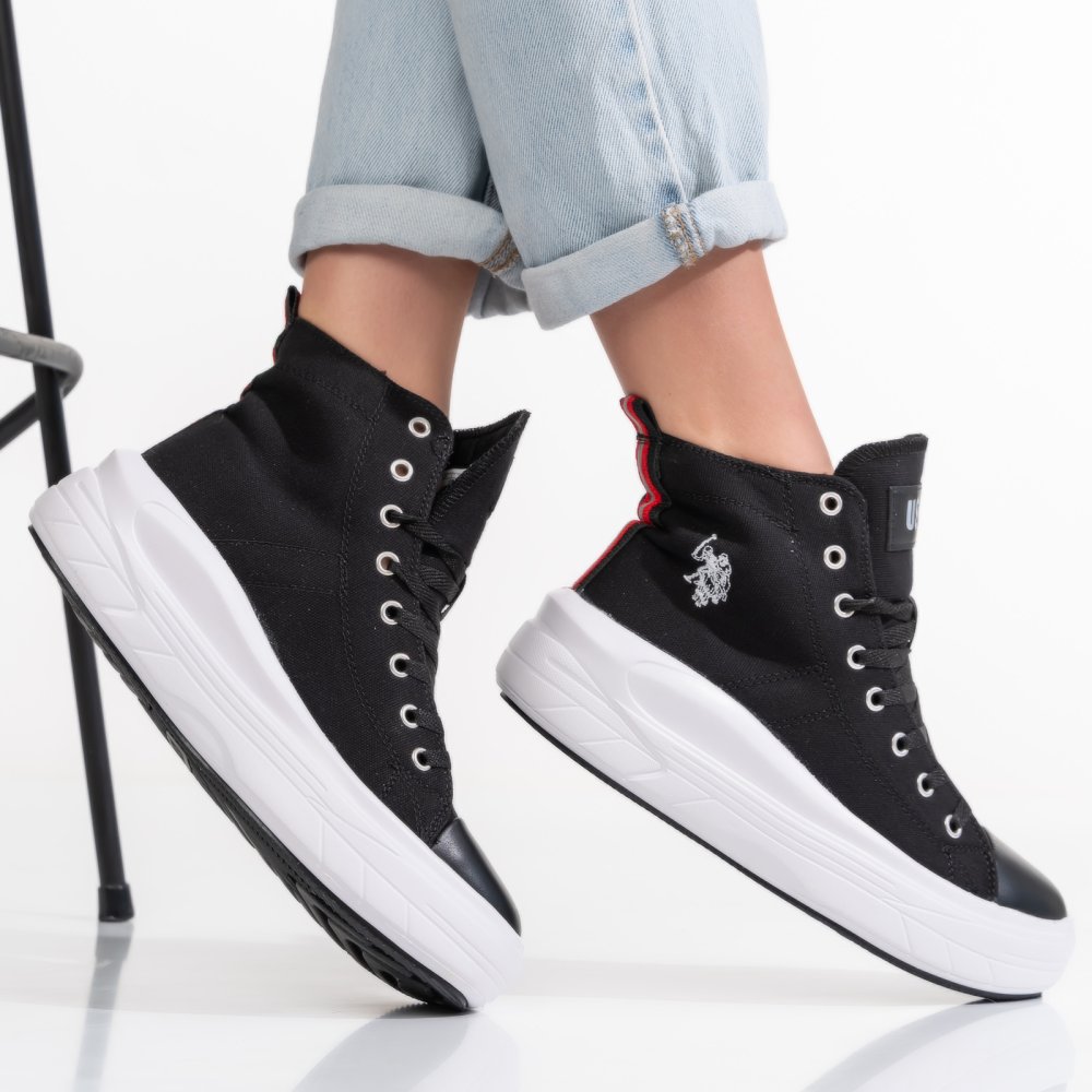 Us polo assn fekete sportcipők csbhlementine