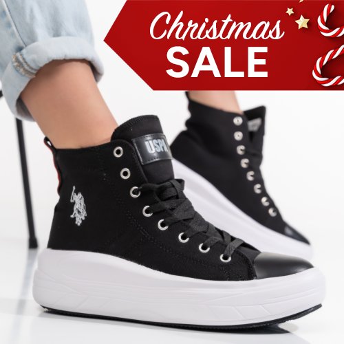 Us polo assn fekete sportcipők csbhlementine