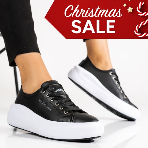 Us polo assn fekete sportcipők csbhleme