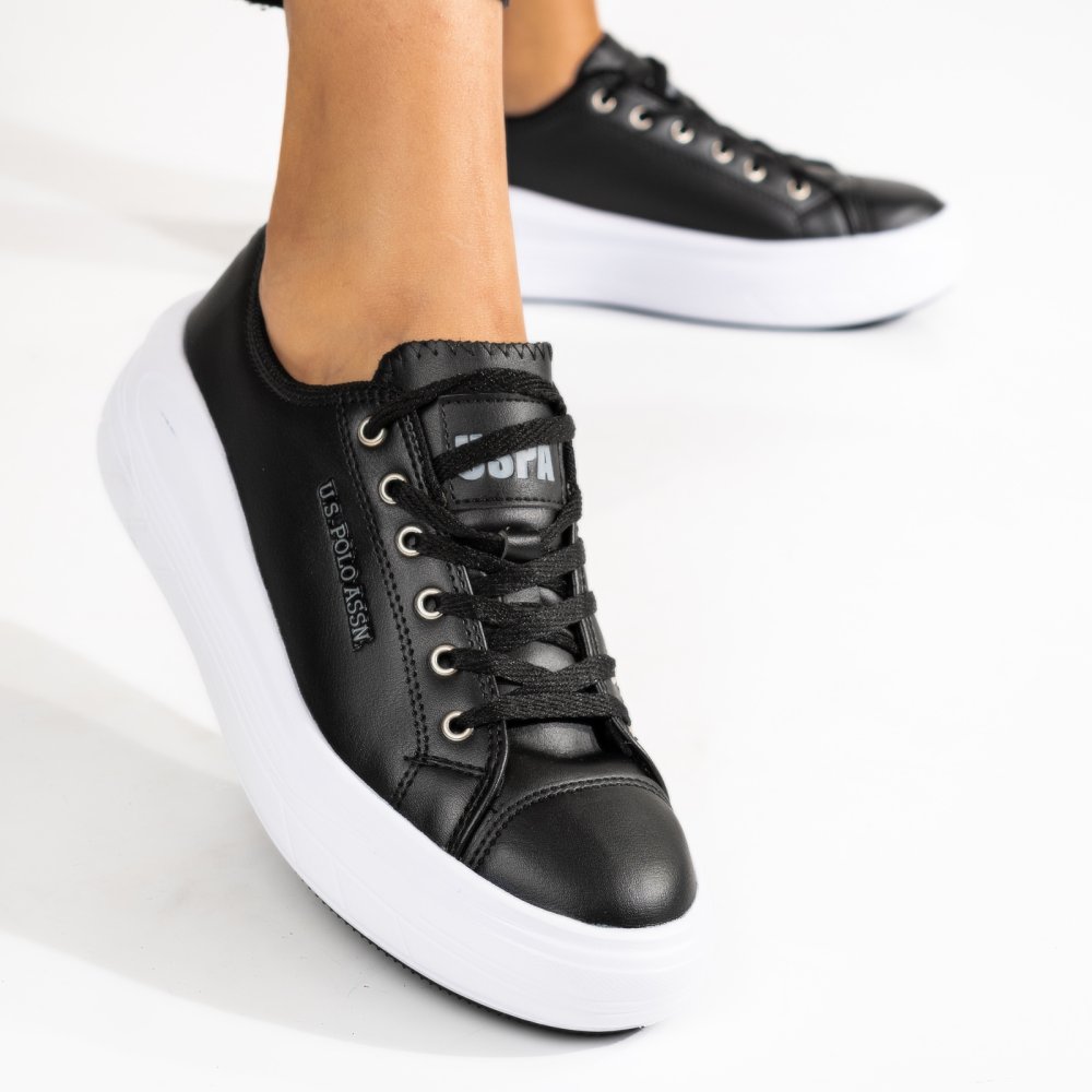 Us polo assn fekete sportcipők csbhleme