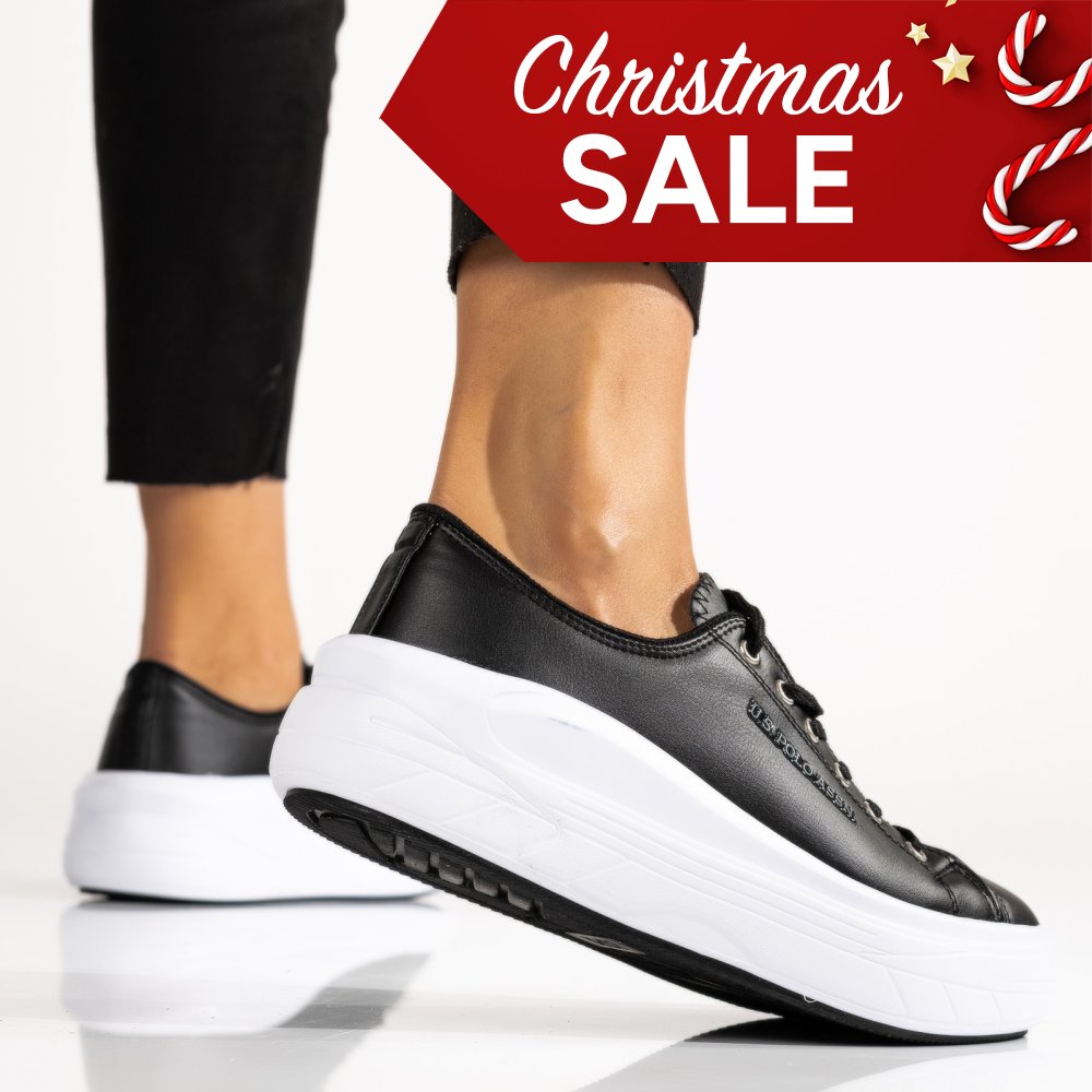 Us polo assn fekete sportcipők csbhleme