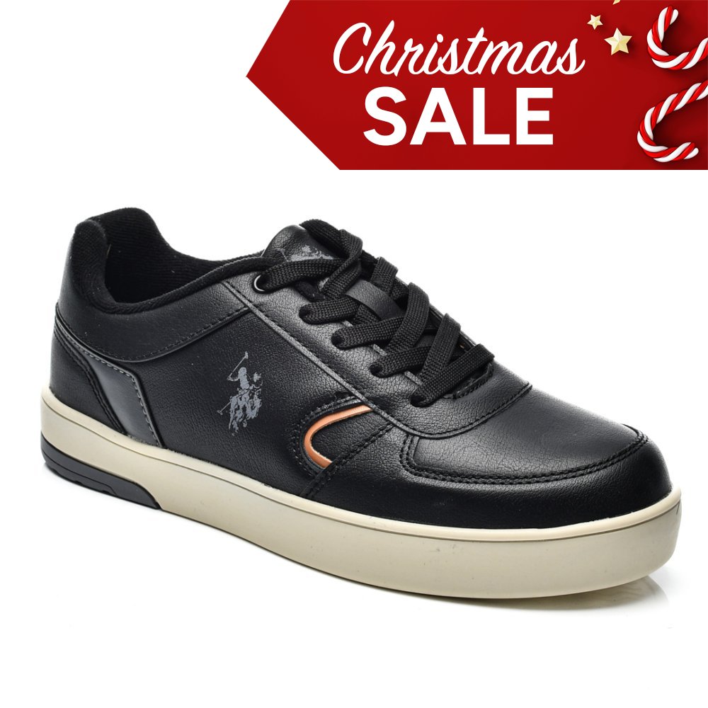 Us polo assn fekete sportcipők osbhkita