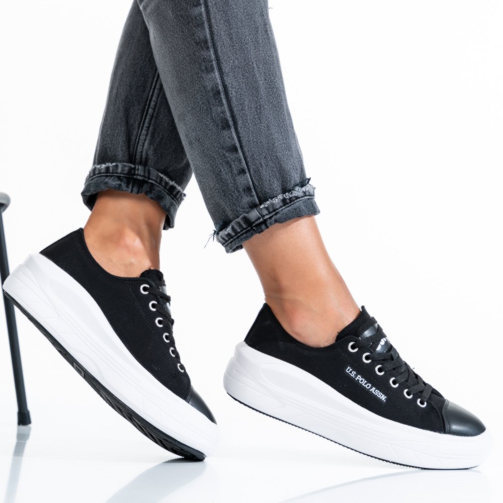 Us polo assn fekete sportcipők csbhleme 2fx