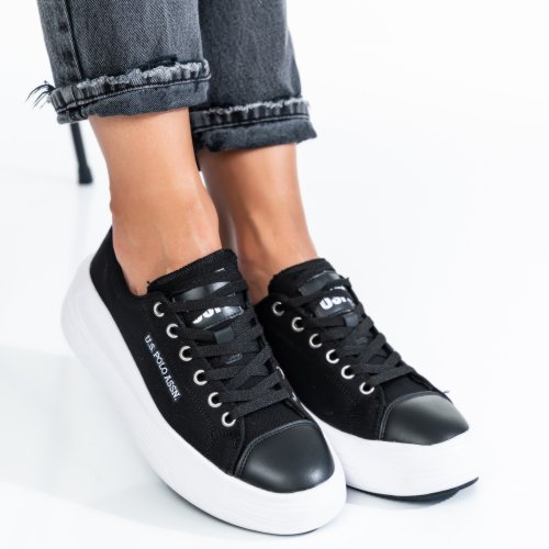 Us polo assn fekete sportcipők csbhleme 2fx