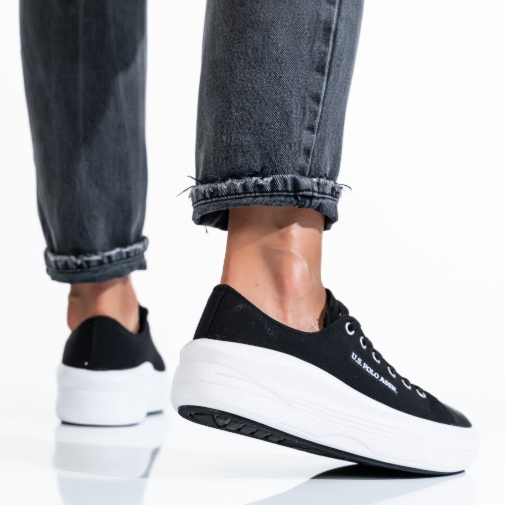 Us polo assn fekete sportcipők csbhleme 2fx