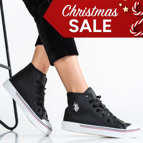 Us polo assn fekete sportcipők psbhenelope-wt-2pr