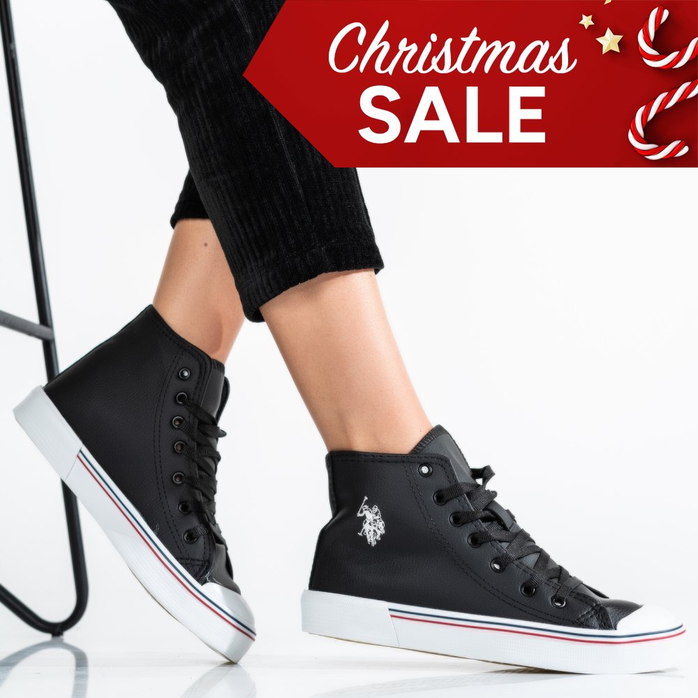 Us polo assn fekete sportcipők psbhenelope-wt-2pr