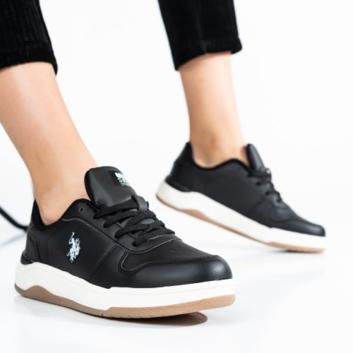 Us polo assn fekete sportcipők zsbheus