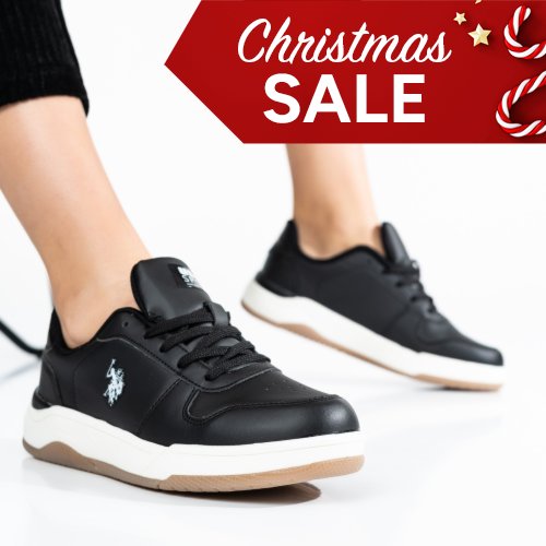 Us polo assn fekete sportcipők zsbheus