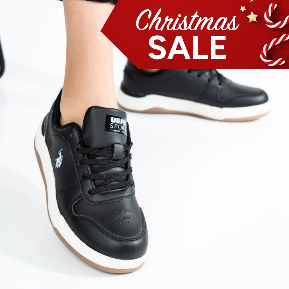 Us polo assn fekete sportcipők zsbheus