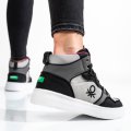 Benetton szürke sportcipők bsbhtw227601