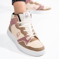 Benetton bézs sportcipők bsbhtw227601