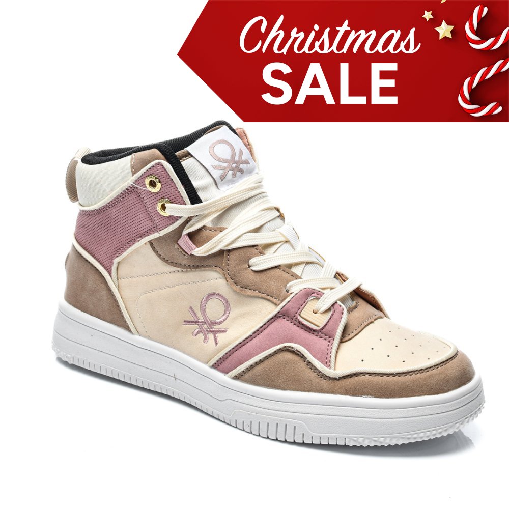 Benetton bézs sportcipők bsbhtw227601