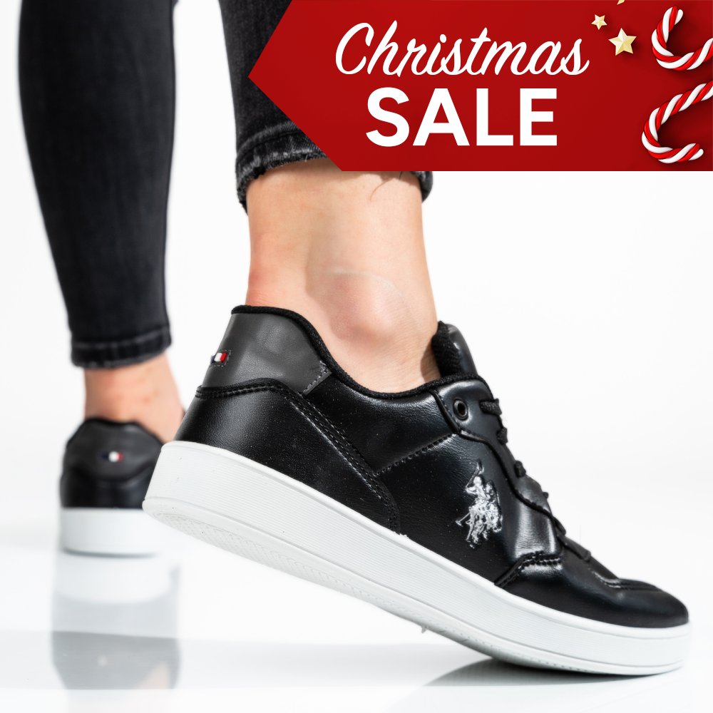 Us polo assn fekete sportcipők bsbhlake