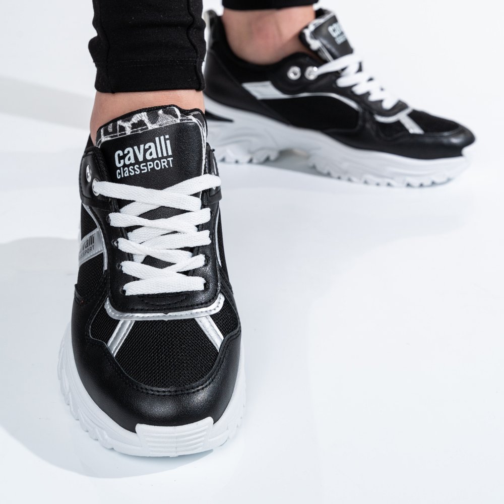 Cavalli class fekete sportcipők ssbh23-s00cw8643