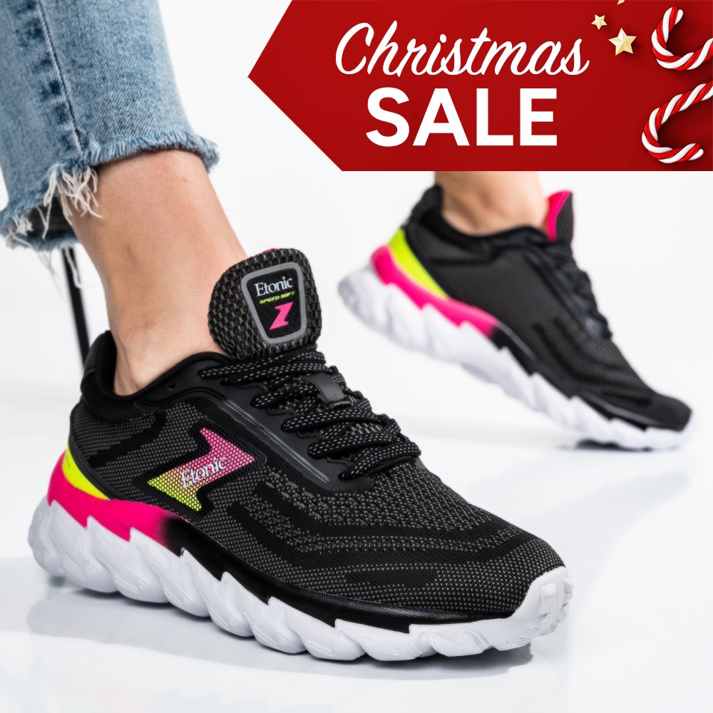 Etonic fekete sportcipők esbhtw212670