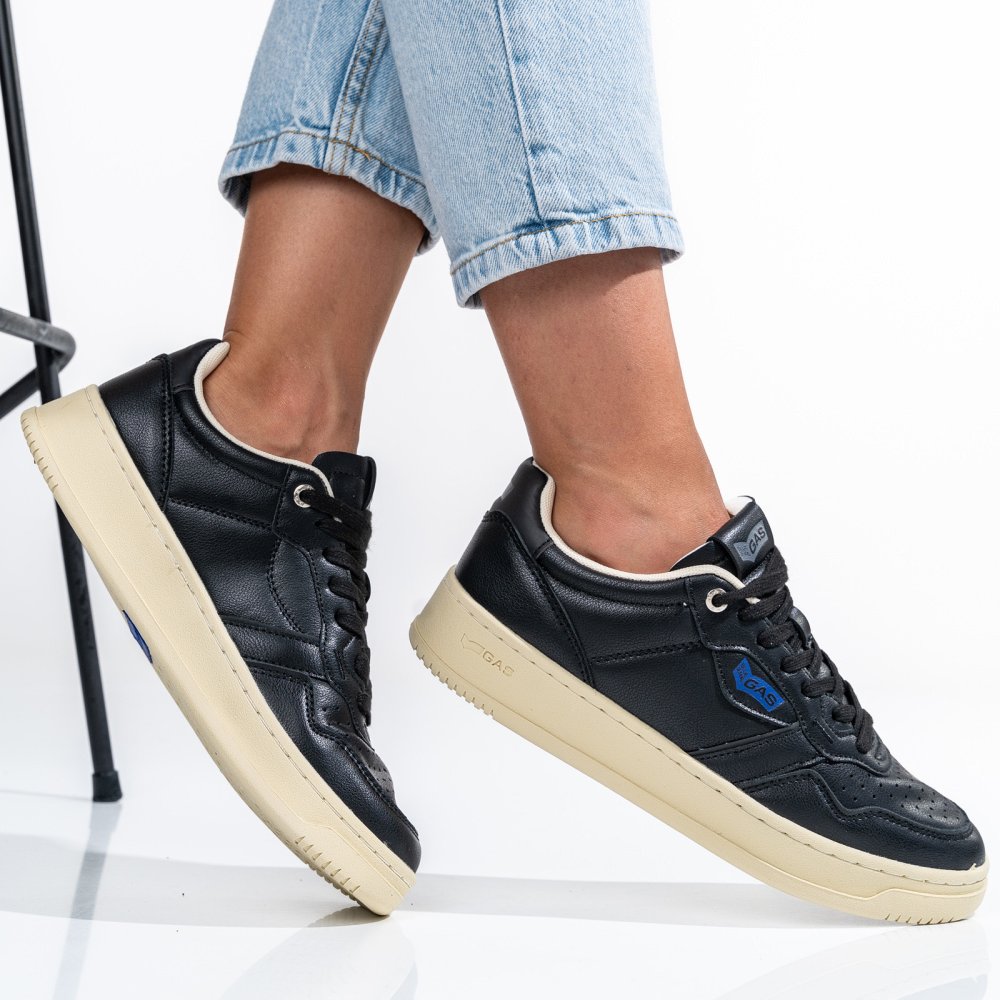 Gas fekete sportcipők gsbhaw314301