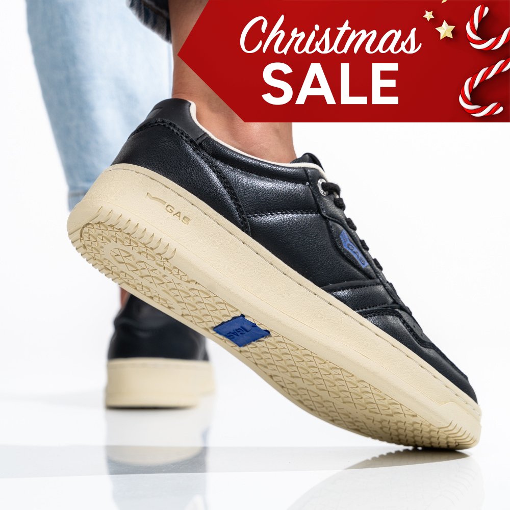 Gas fekete sportcipők gsbhaw314301