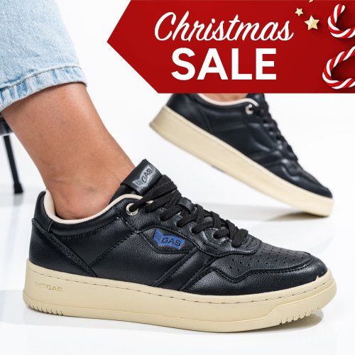 Gas fekete sportcipők gsbhaw314301