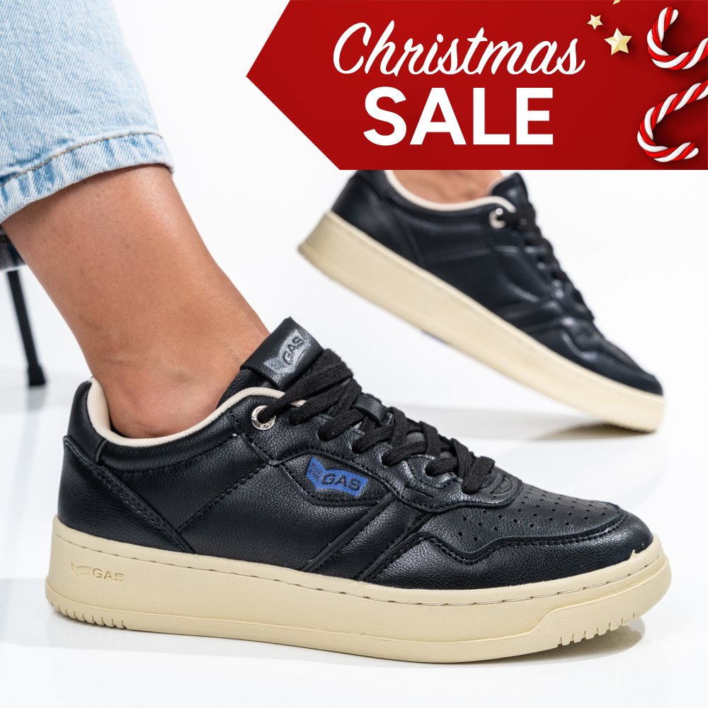 Gas fekete sportcipők gsbhaw314301