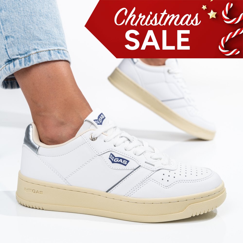 Gas fehér sportcipők gsbhaw314301