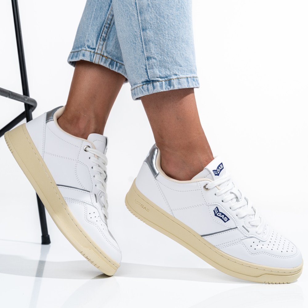 Gas fehér sportcipők gsbhaw314301