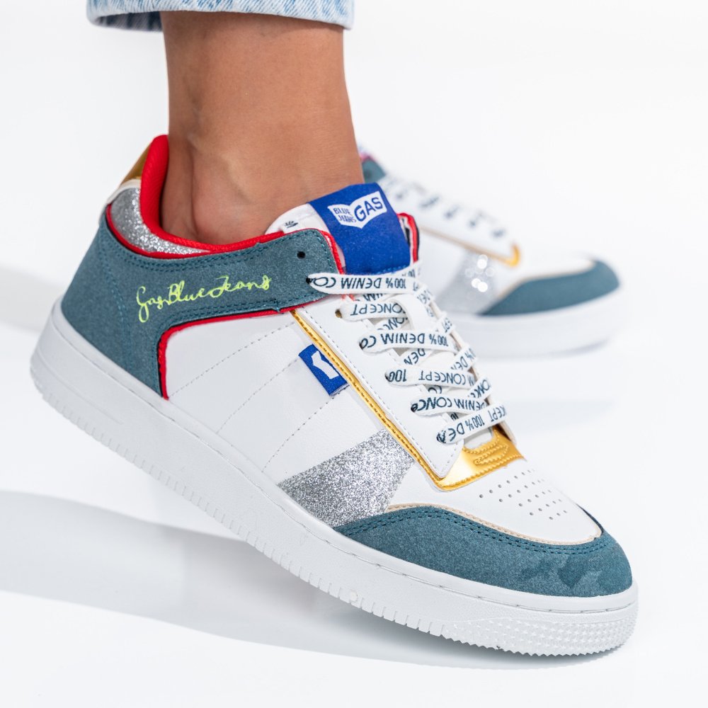 Gas fehér sportcipők gsbhaw314206