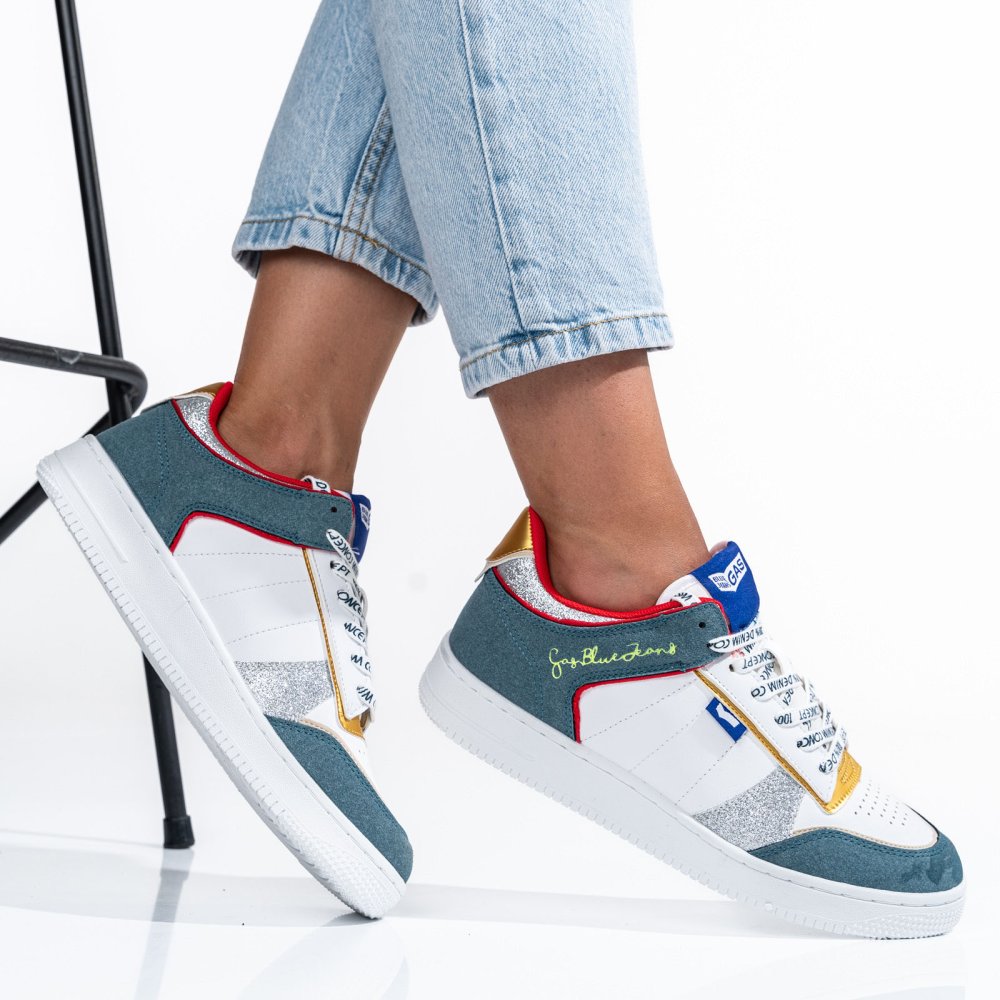 Gas fehér sportcipők gsbhaw314206