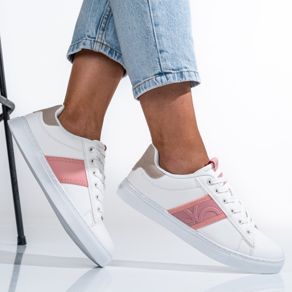 Benetton fehér sportcipők bsbhtw314120