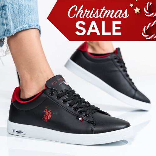 Us polo assn fekete sportcipők fsbhranco-gsn