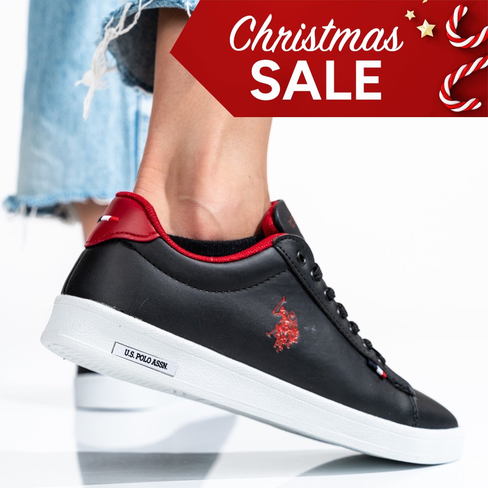 Us polo assn fekete sportcipők fsbhranco-gsn