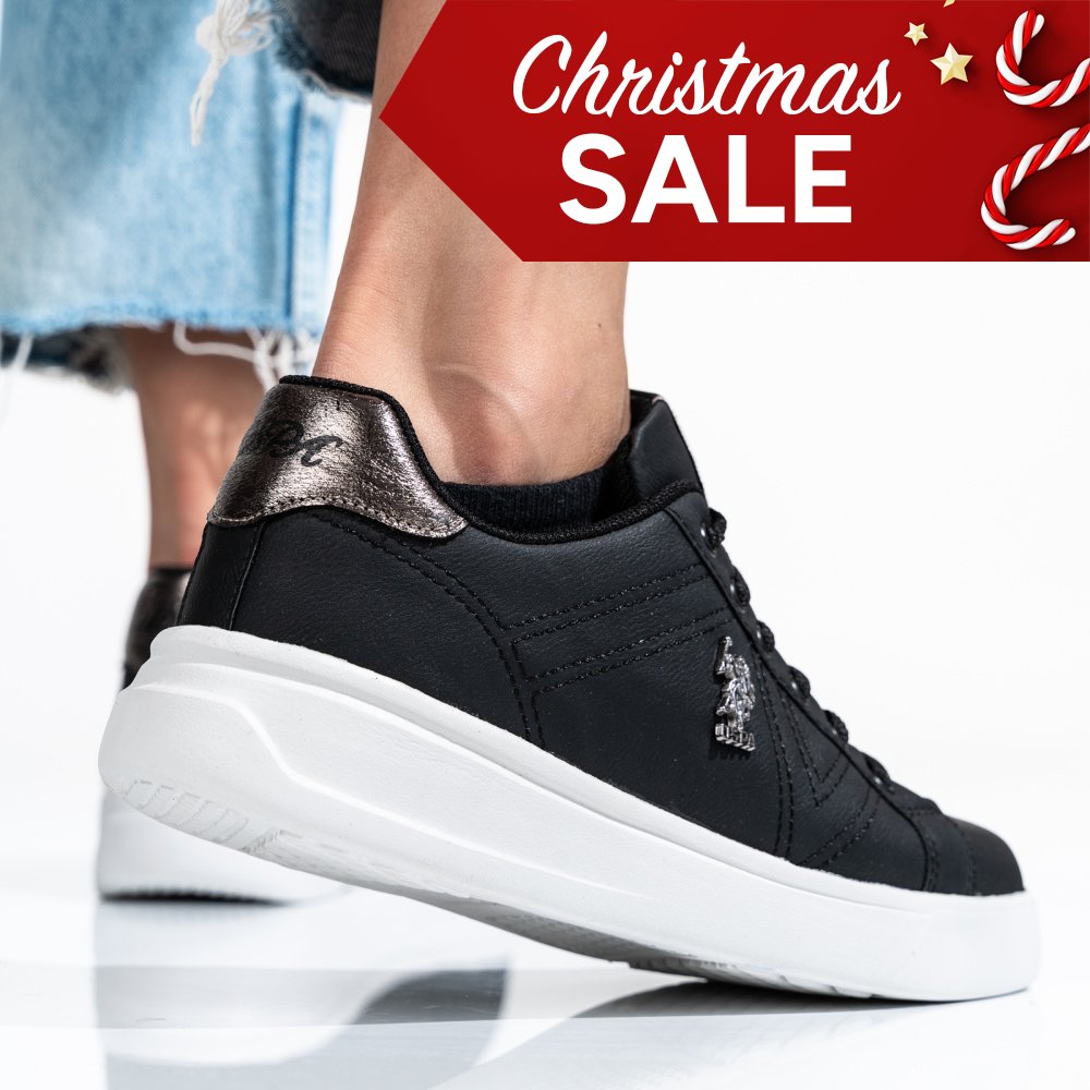 Us polo assn fekete sportcipők esbhxxy