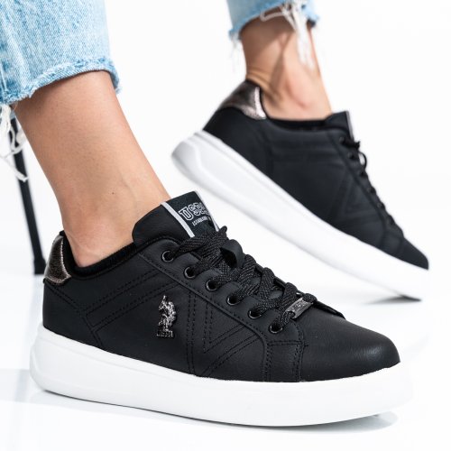 Us polo assn fekete sportcipők esbhxxy