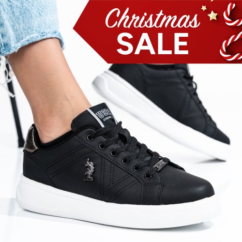 Us polo assn fekete sportcipők esbhxxy