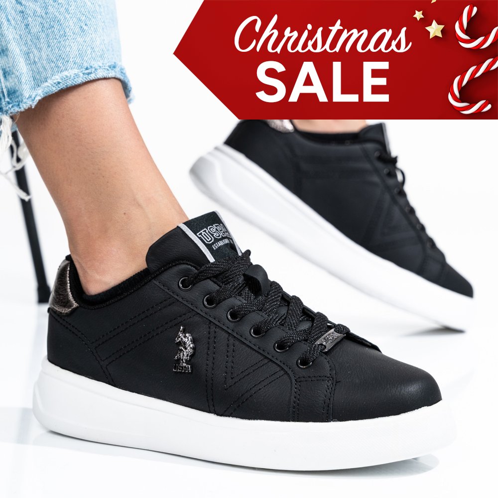 Us polo assn fekete sportcipők esbhxxy